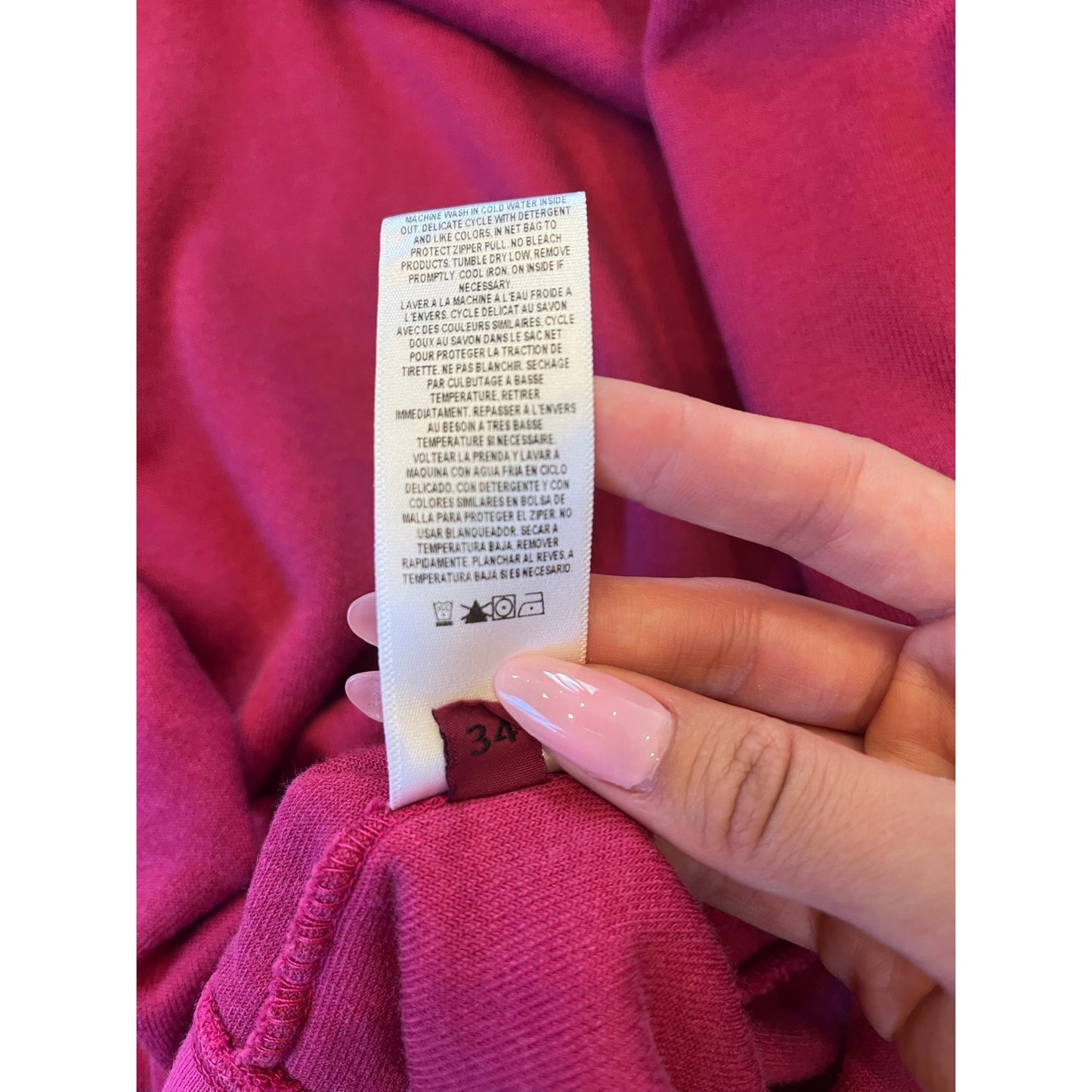 y2k juicy couture terrycloth zip up sz L