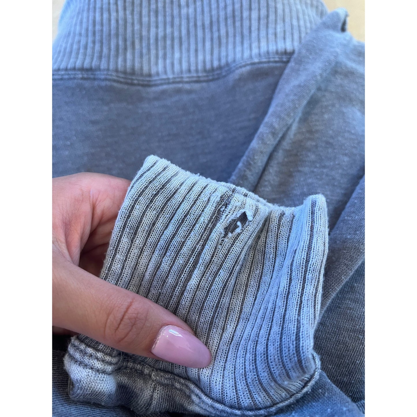 Calvin Klein Performance Hoodie Gray Fleece Lined Pullover Sweatshirt L