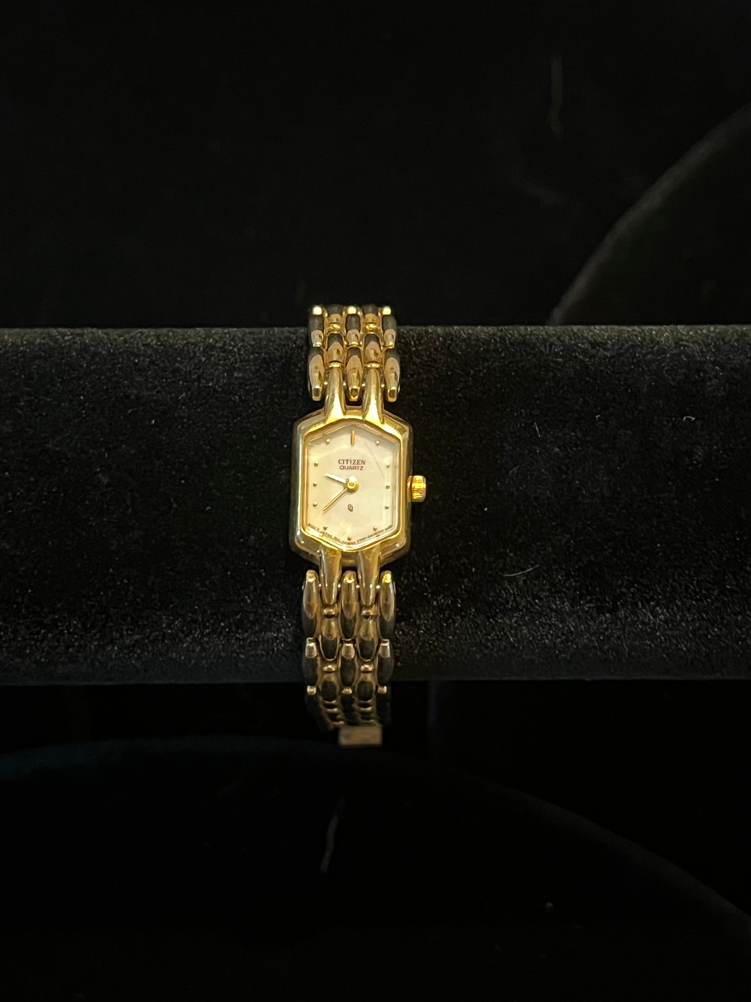 vintage women's watch- citizen