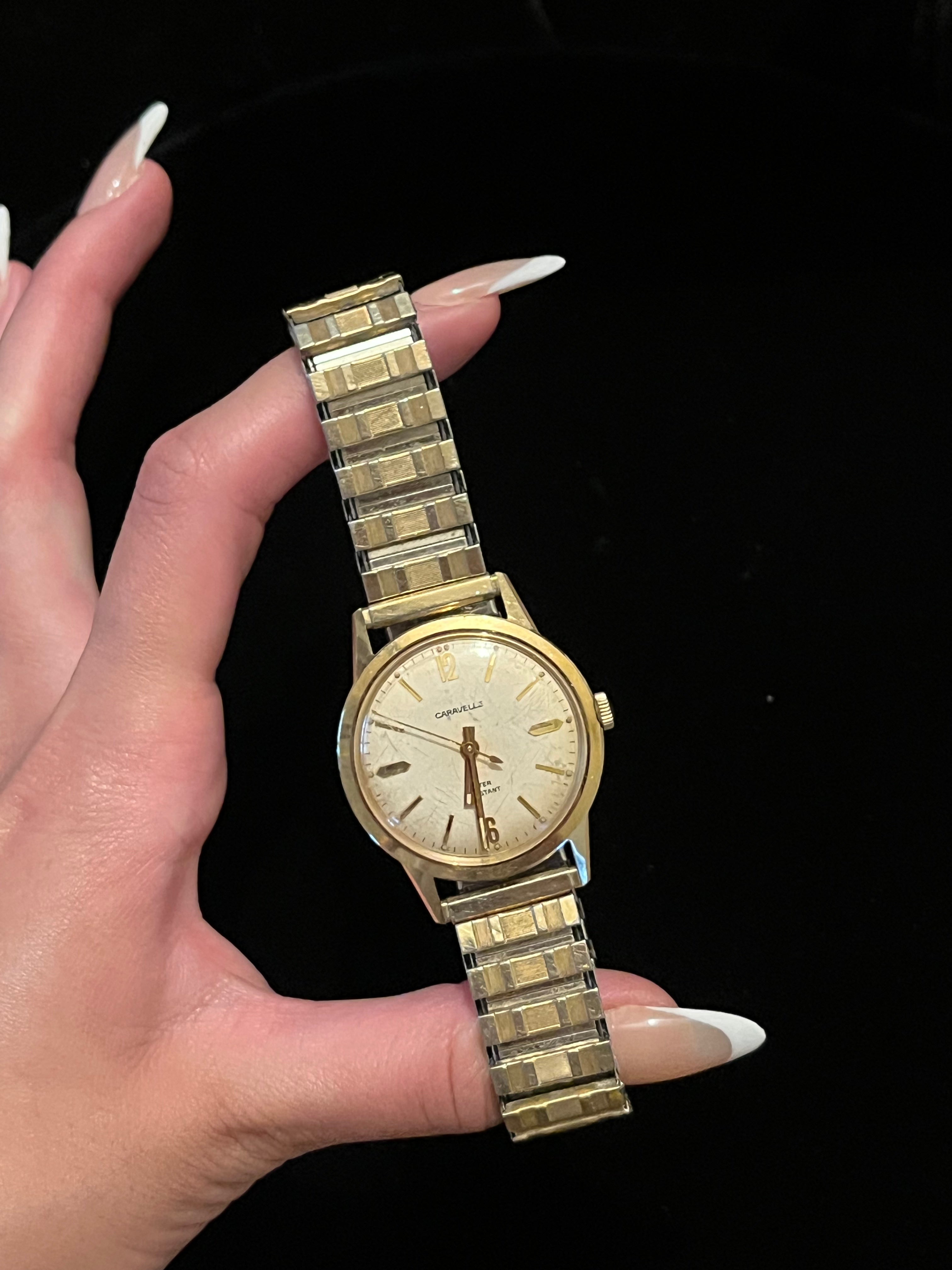 vintage women's watch- caravelle