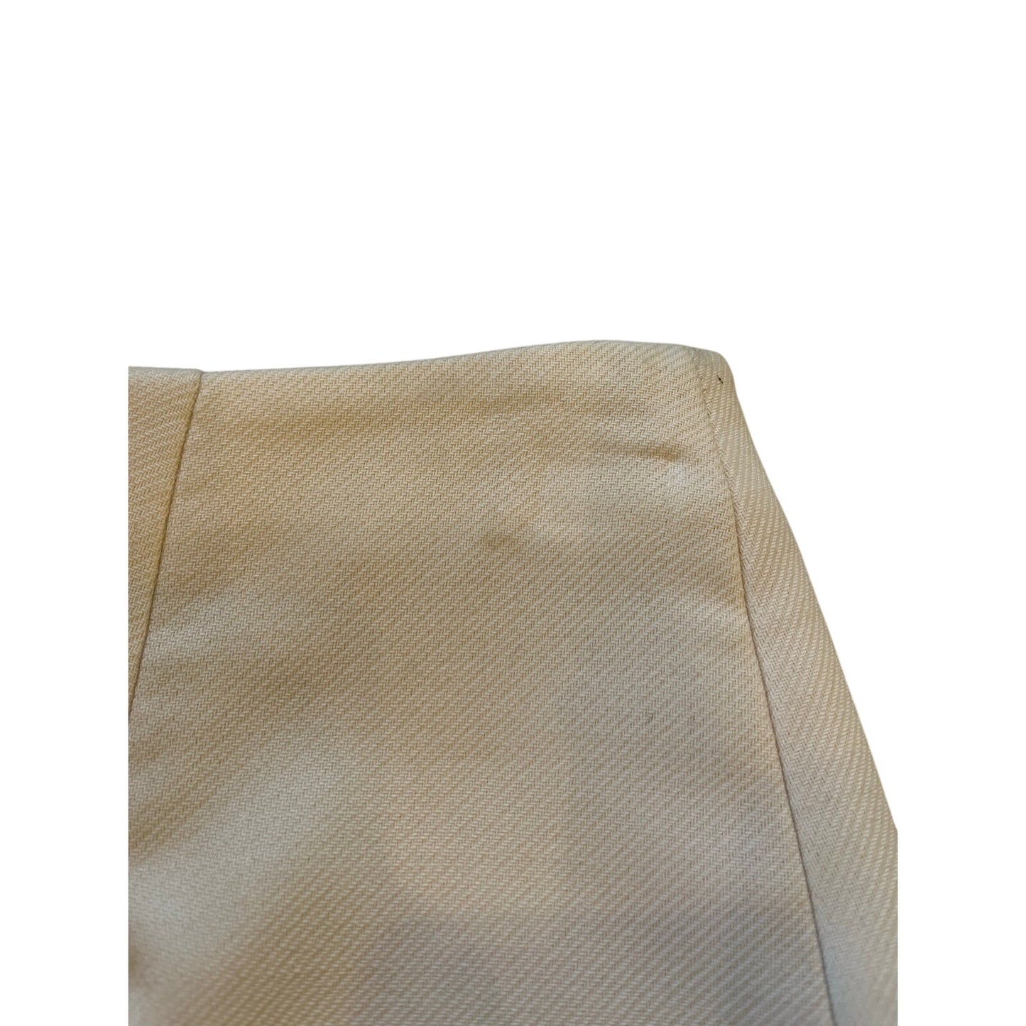 Topshop Cream A-Line Mini Skirt NWT US 4 MSRP $140