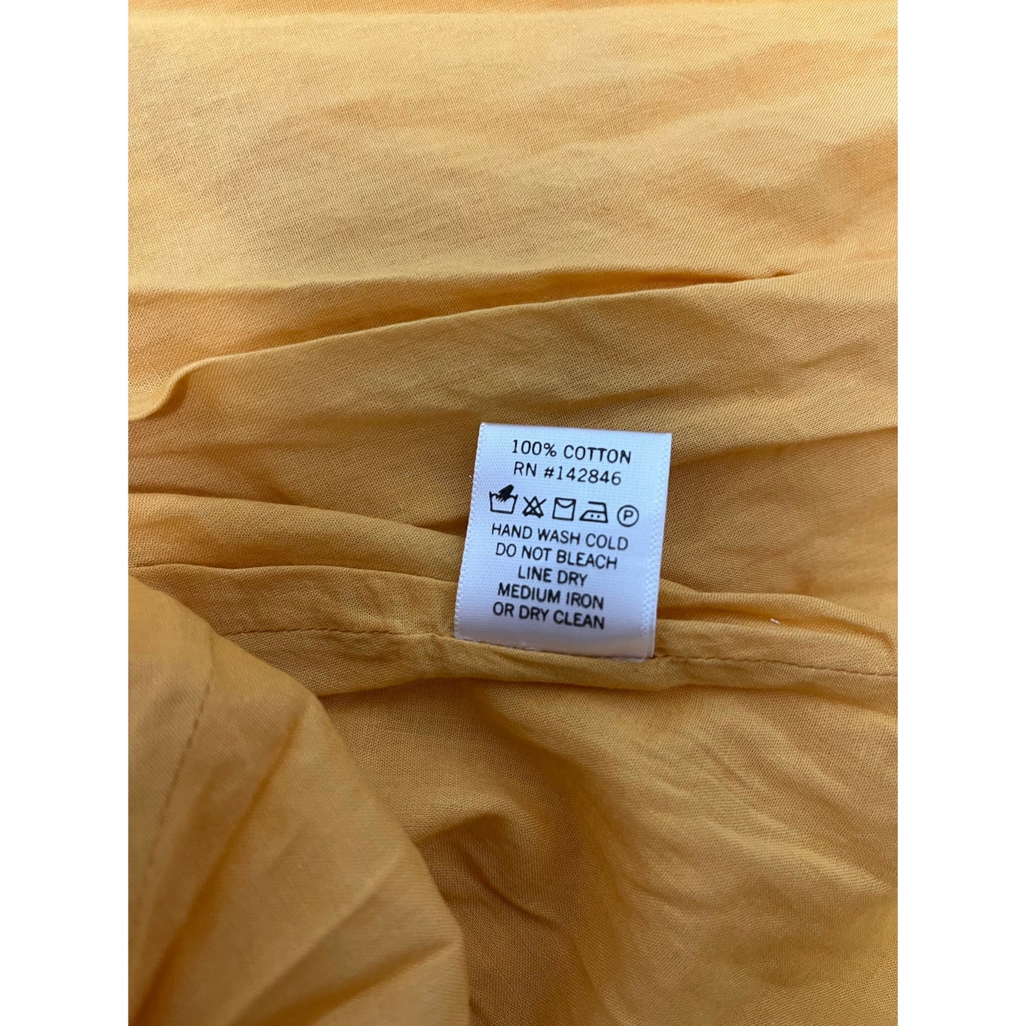 NWT RHODE Casey Dress Sorbet Yellow Mini Dress Size Small