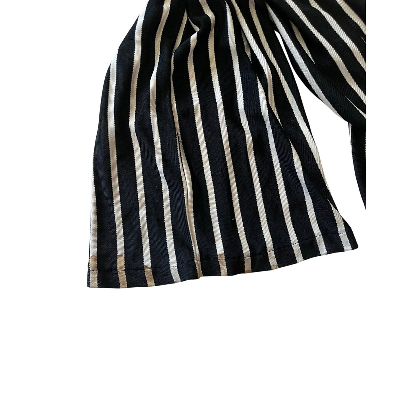Vintage Moschino Striped Wide Leg Jumpsuit Italy Size 44 US 10