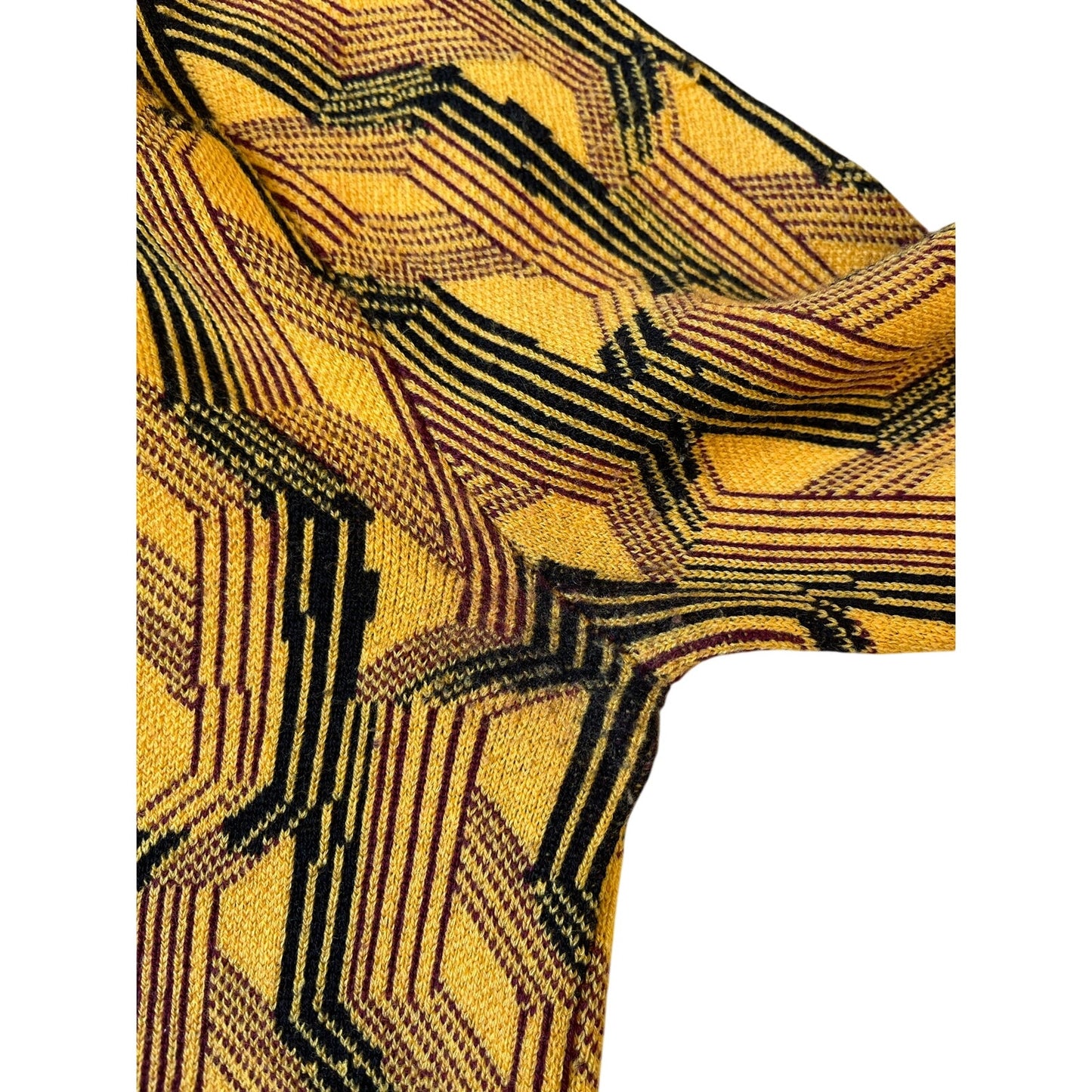 prada wool jacquard turtleneck sz 36