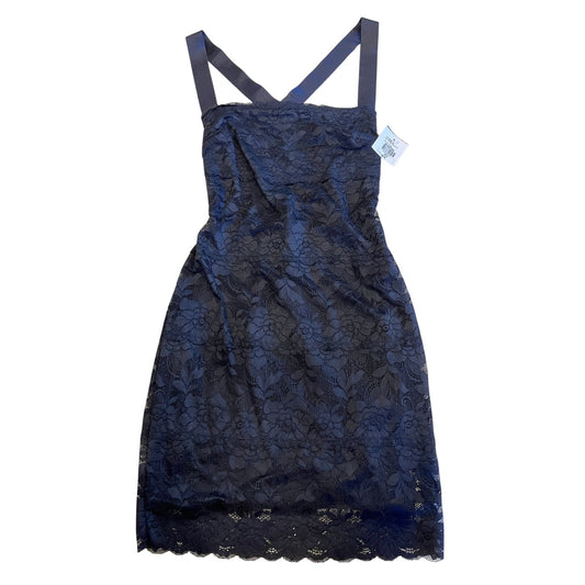 Guess Los Angeles Black Lace Bodycon Midi Dress Size M NWT