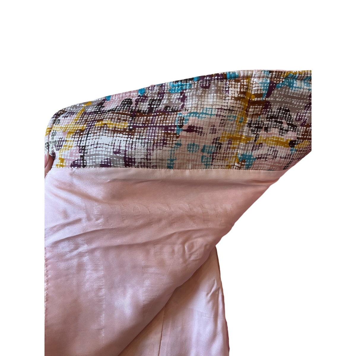 Missoni tweed pink mini skirt