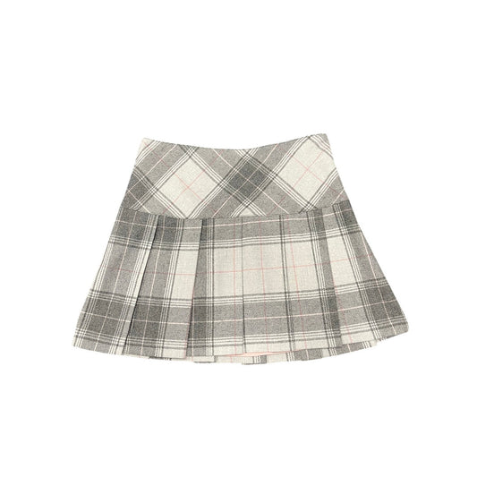 y2k gap pleated mini skirt with pink