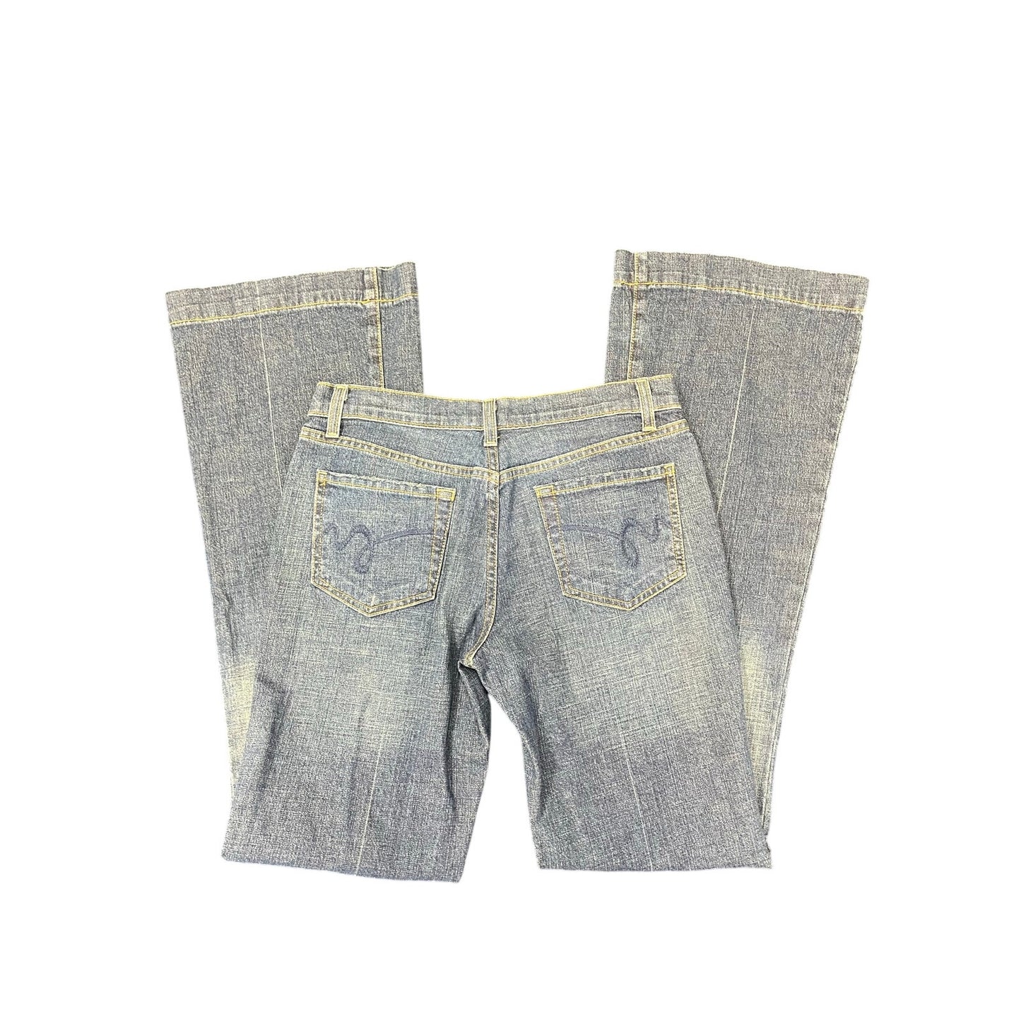 y2k flared low rise jeans size 2