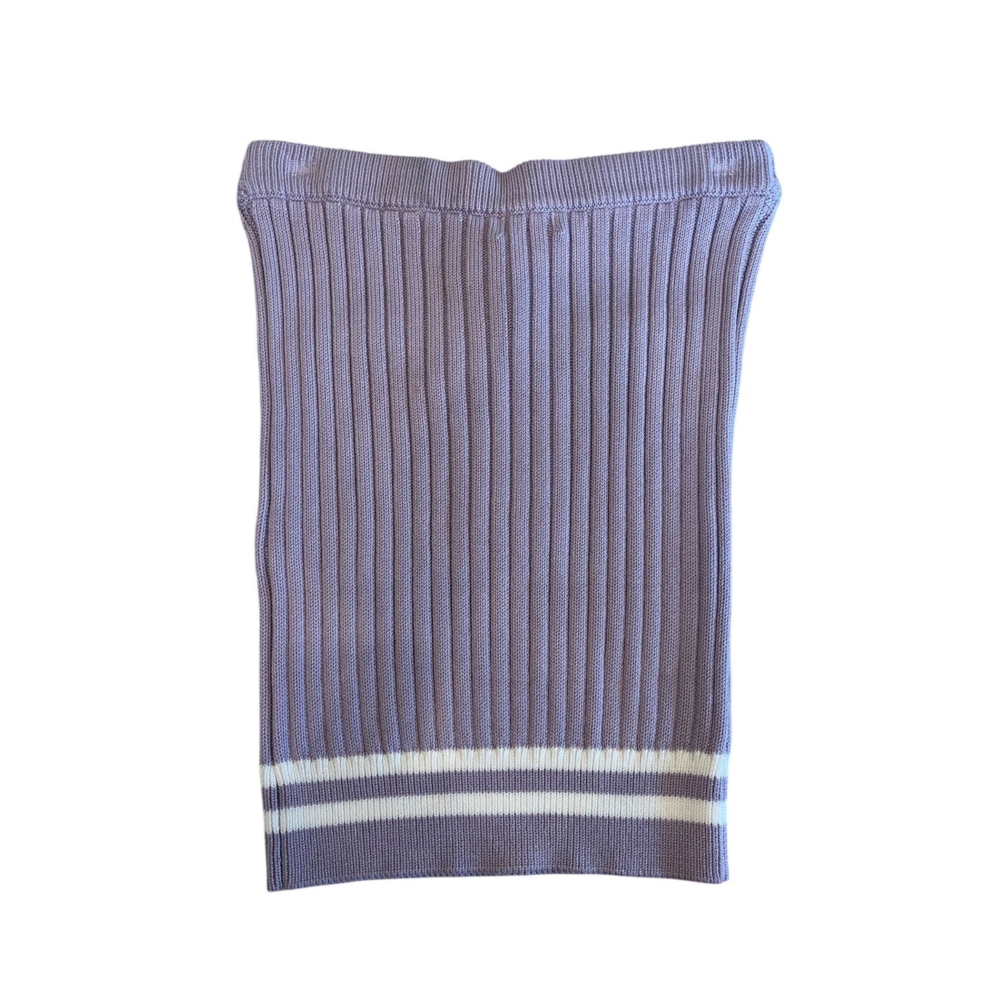Lovers and Friends Lavender Ribbed Knit Midi Skirt Size S NWT
