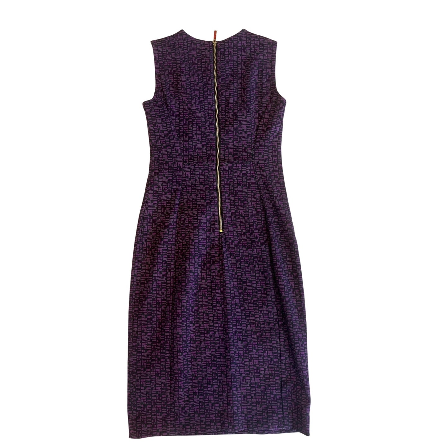 purple calvin klein dress sz 2