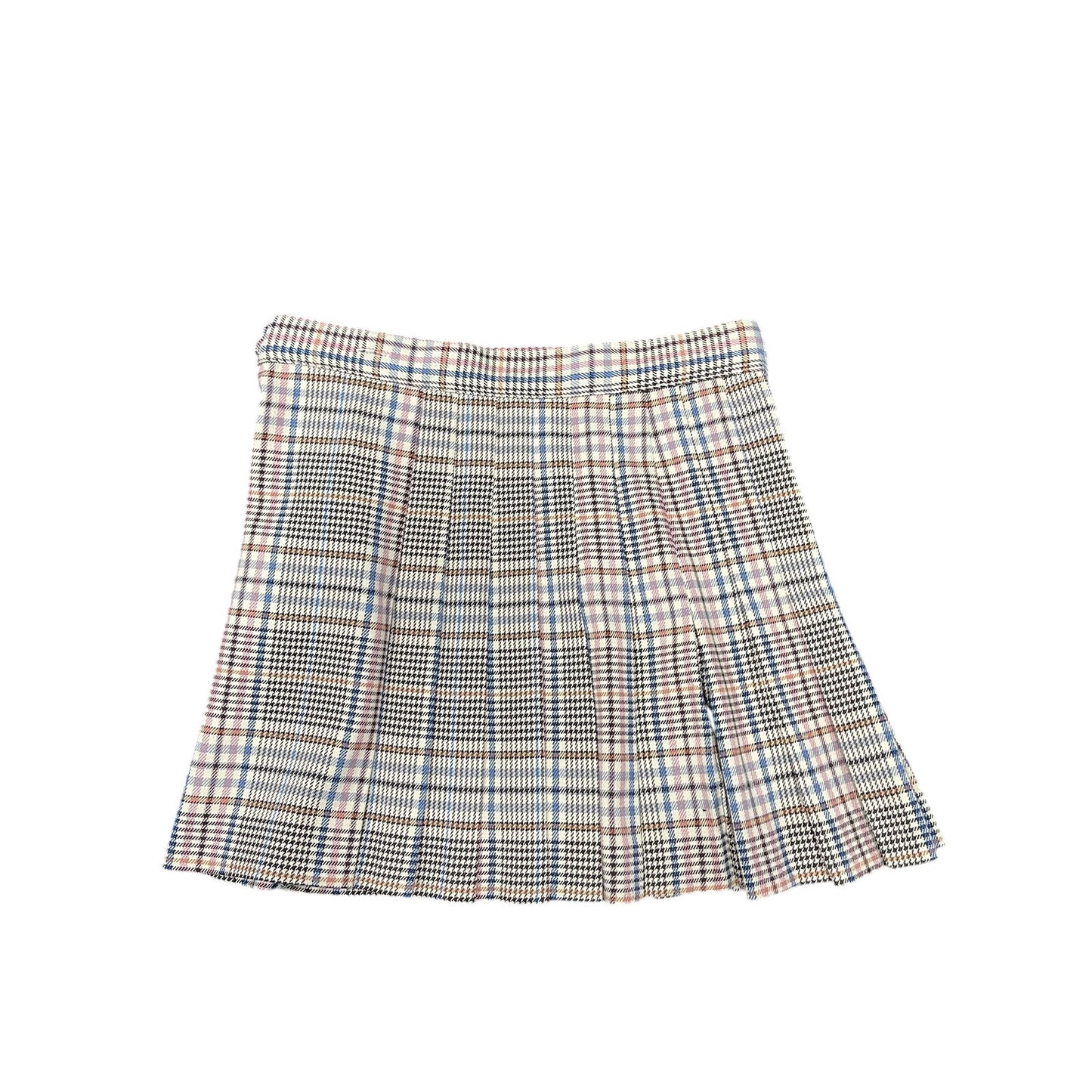 xxs y2k sugar thrillz pleated plaid skirt with charms