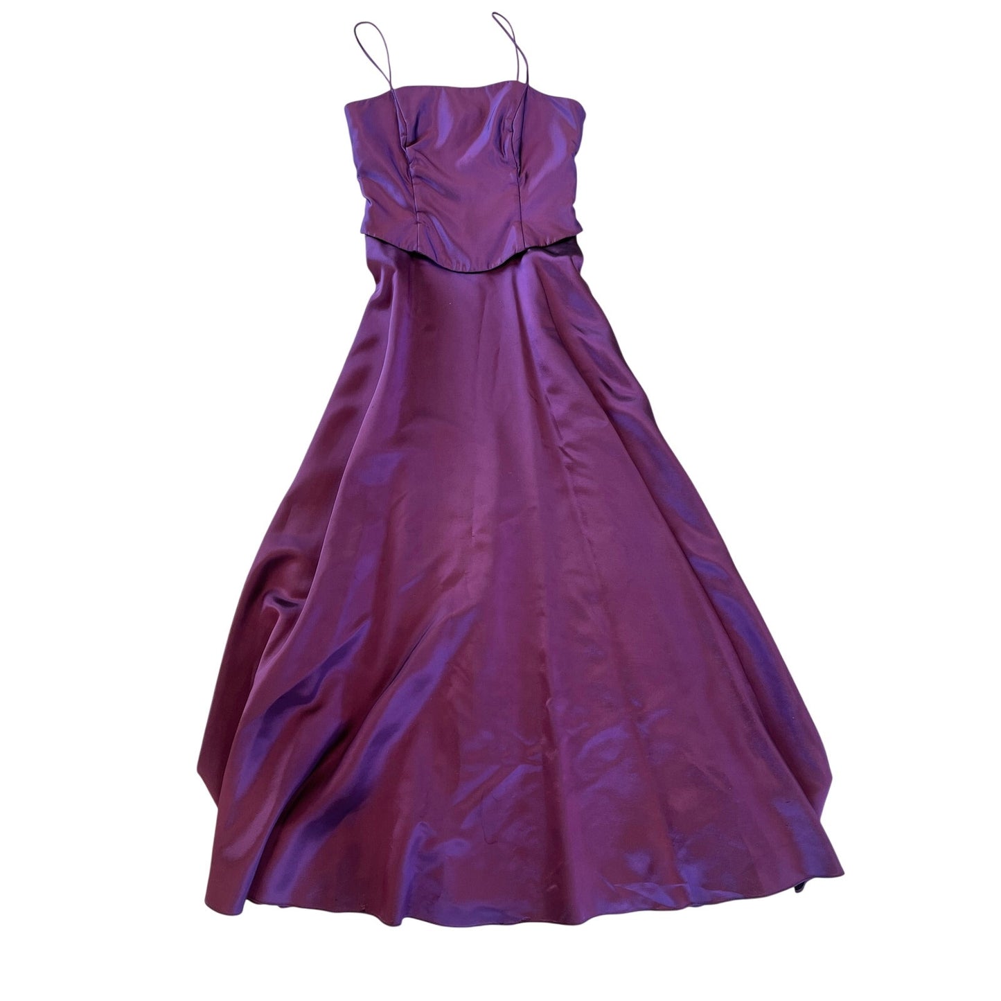 vintage purple evening gown