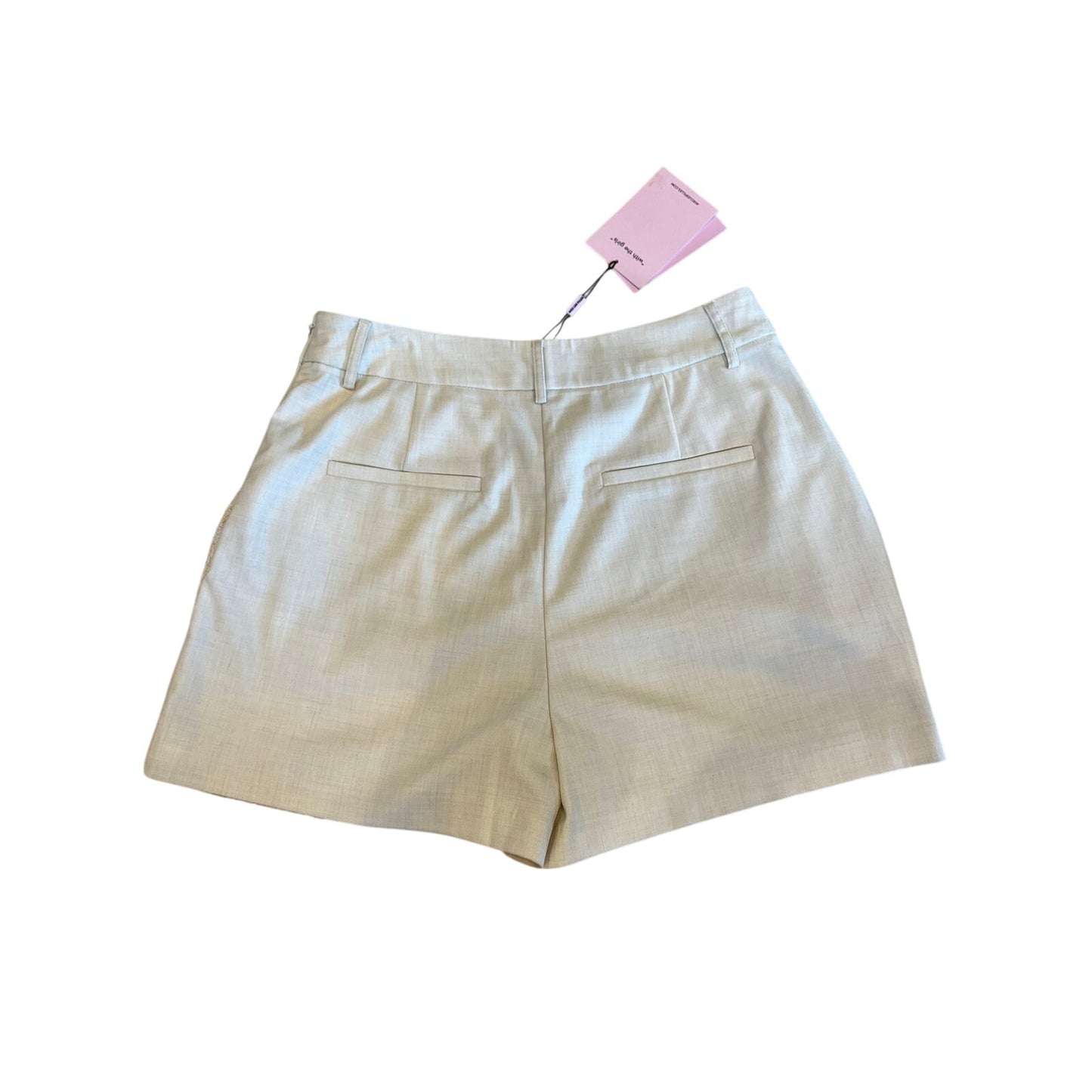 Avec Les Filles Cream Crochet Mini Skirt Size 6 NWT Cotton Knit