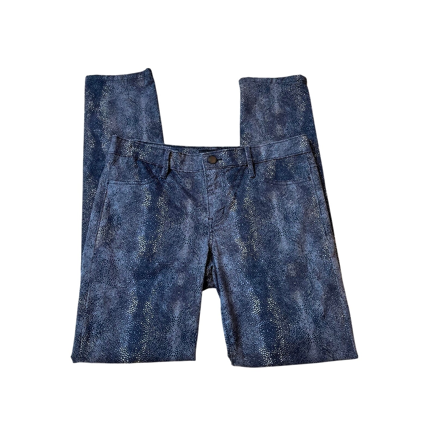 Calvin Klein Snakeskin Print Jeans 10
