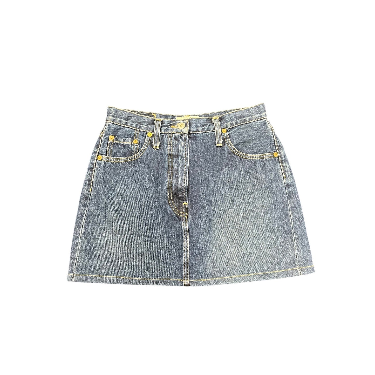 2000s replay jeans mini skirt sz 29