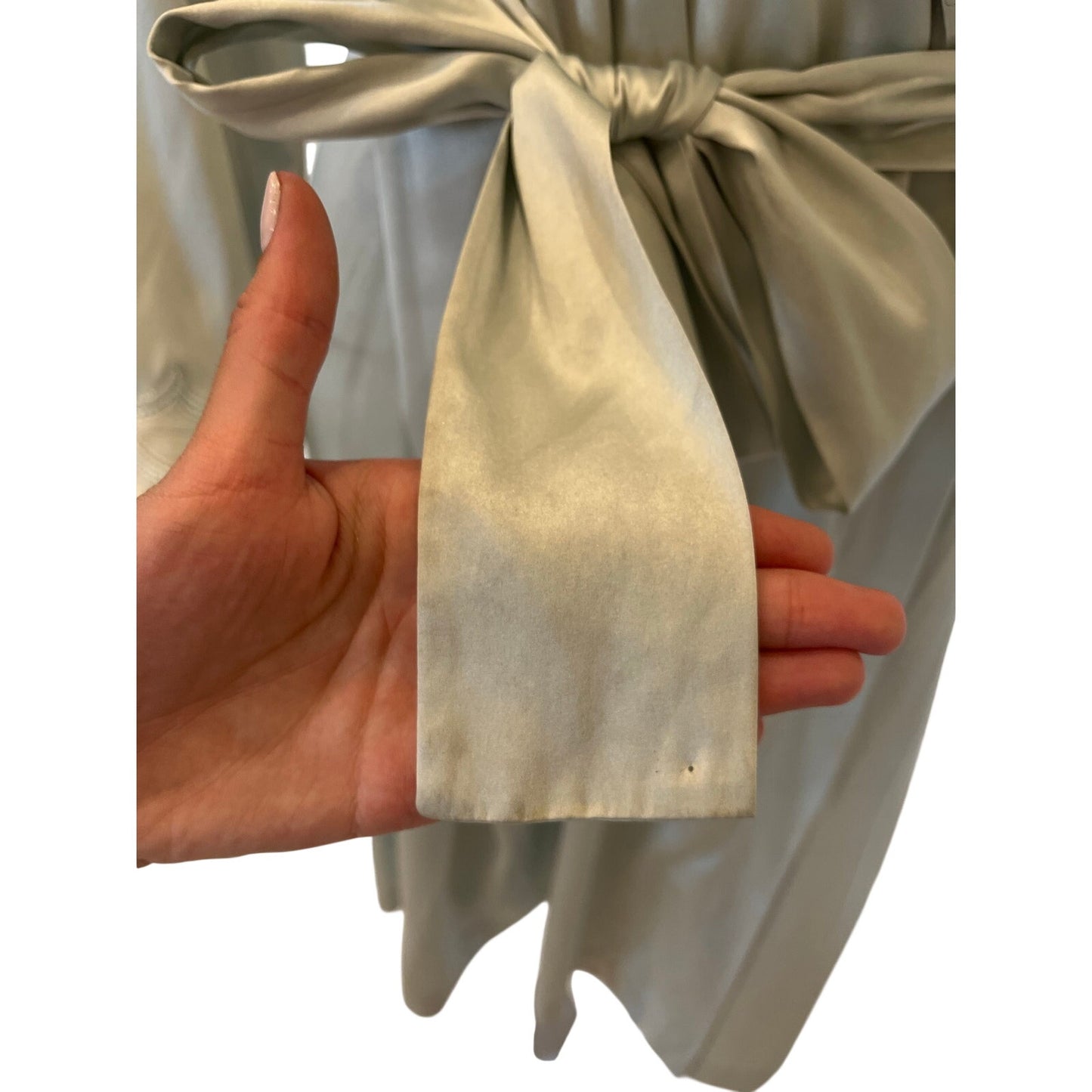 la perla 95% silk robe sz 2