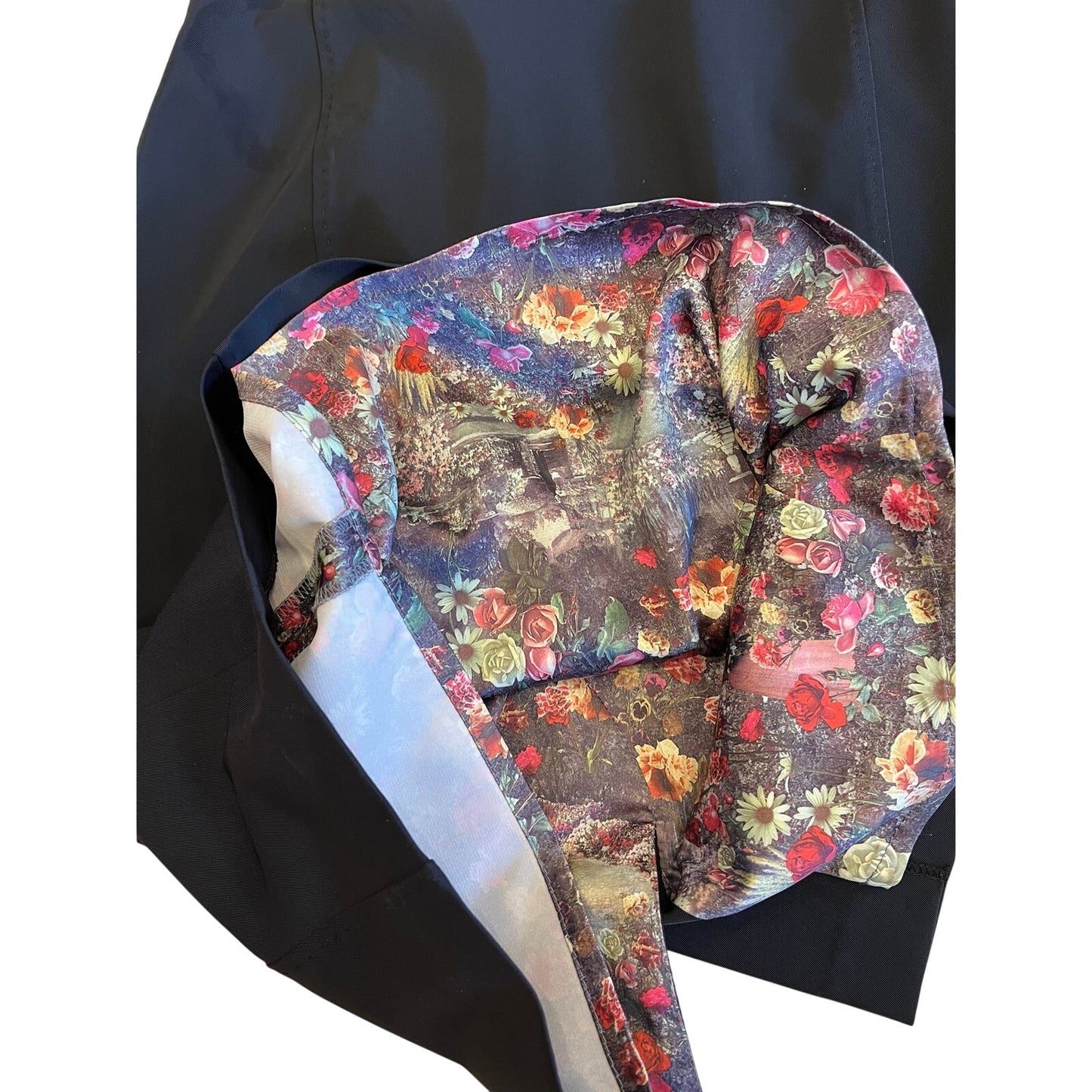 Ted Baker London Black Sweetheart Neck Sheath Dress Floral Lined Size 0 XS