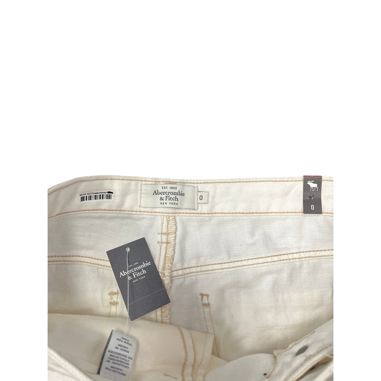 abercrombie y2k deadstock mini skirt sz 0