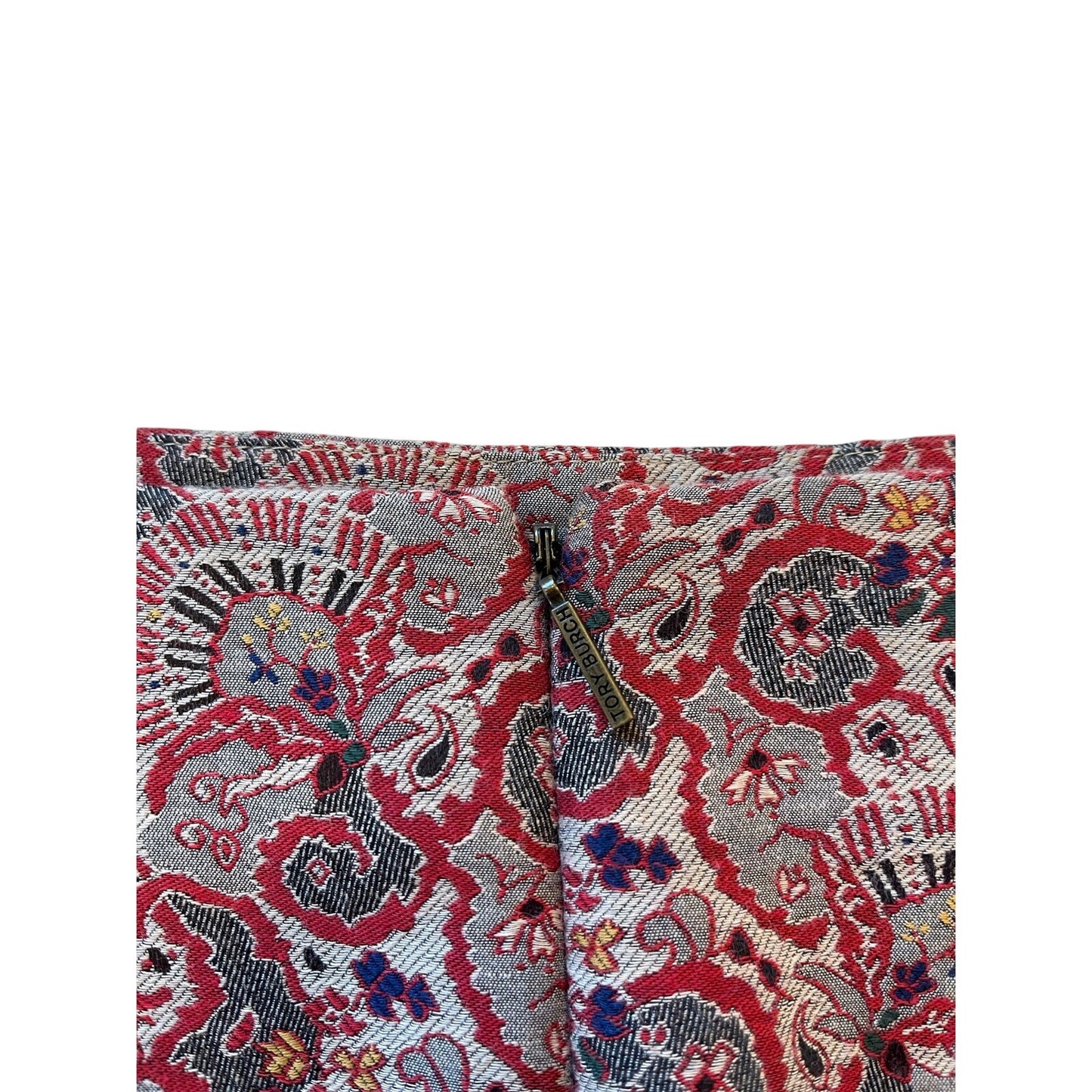 Tory Burch Jacquard Floral Tapestry Mini Skirt Size 6