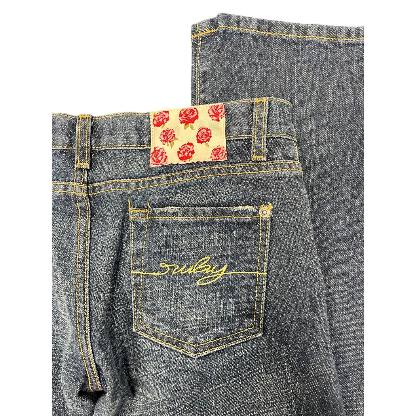 y2k ruby low rise flared jeans size 25