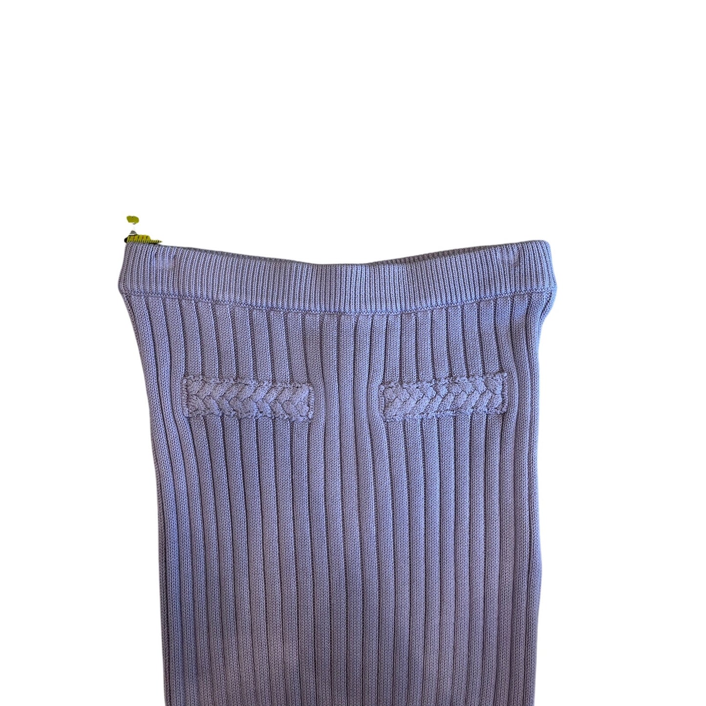 Lovers and Friends Lavender Ribbed Knit Midi Skirt Size S NWT