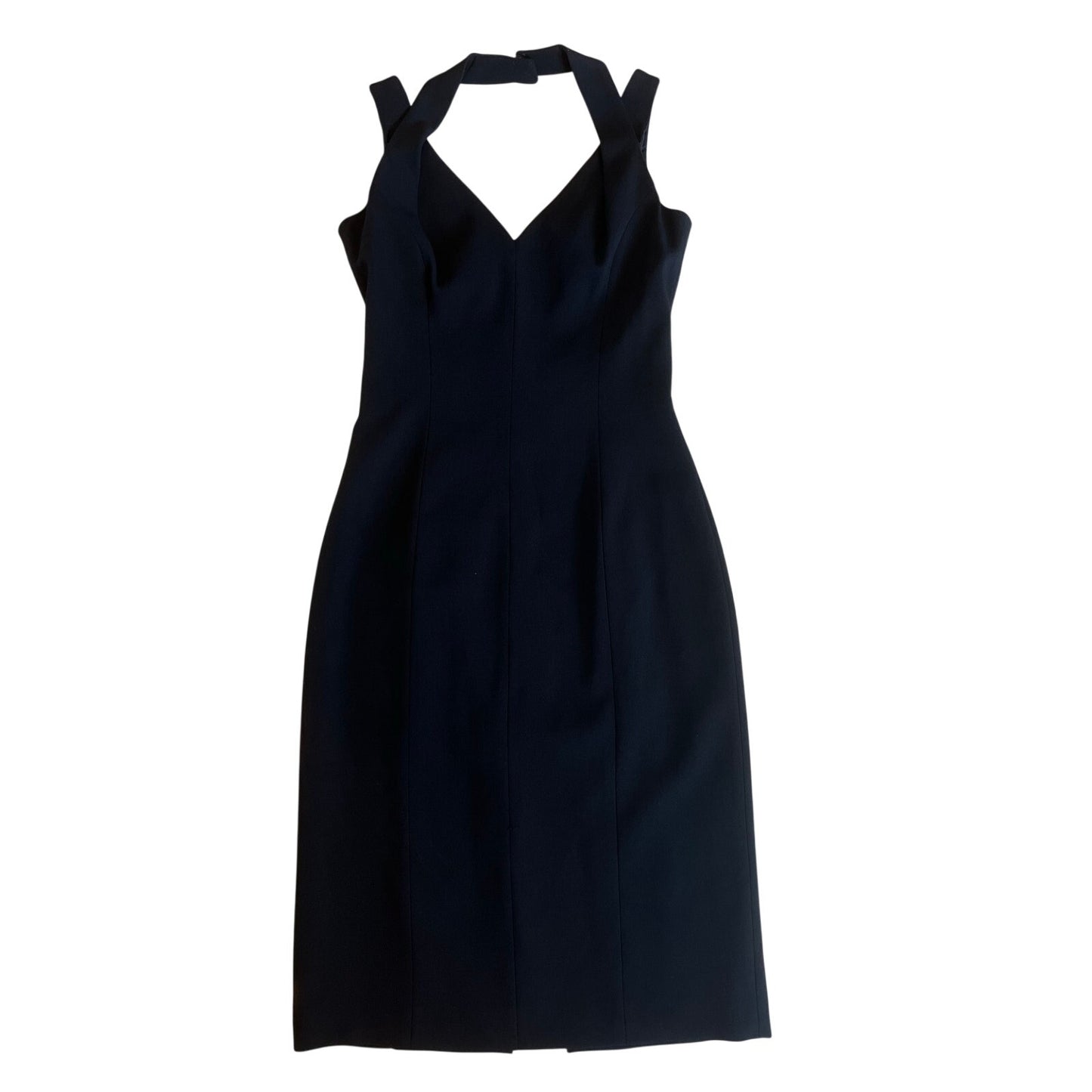 y2k michael kors black cocktail dress