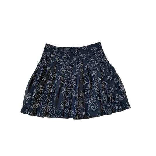 Steven Alan Plaid Pleated Mini Skirt Gray Red Green Preppy Schoolgirl Size 4