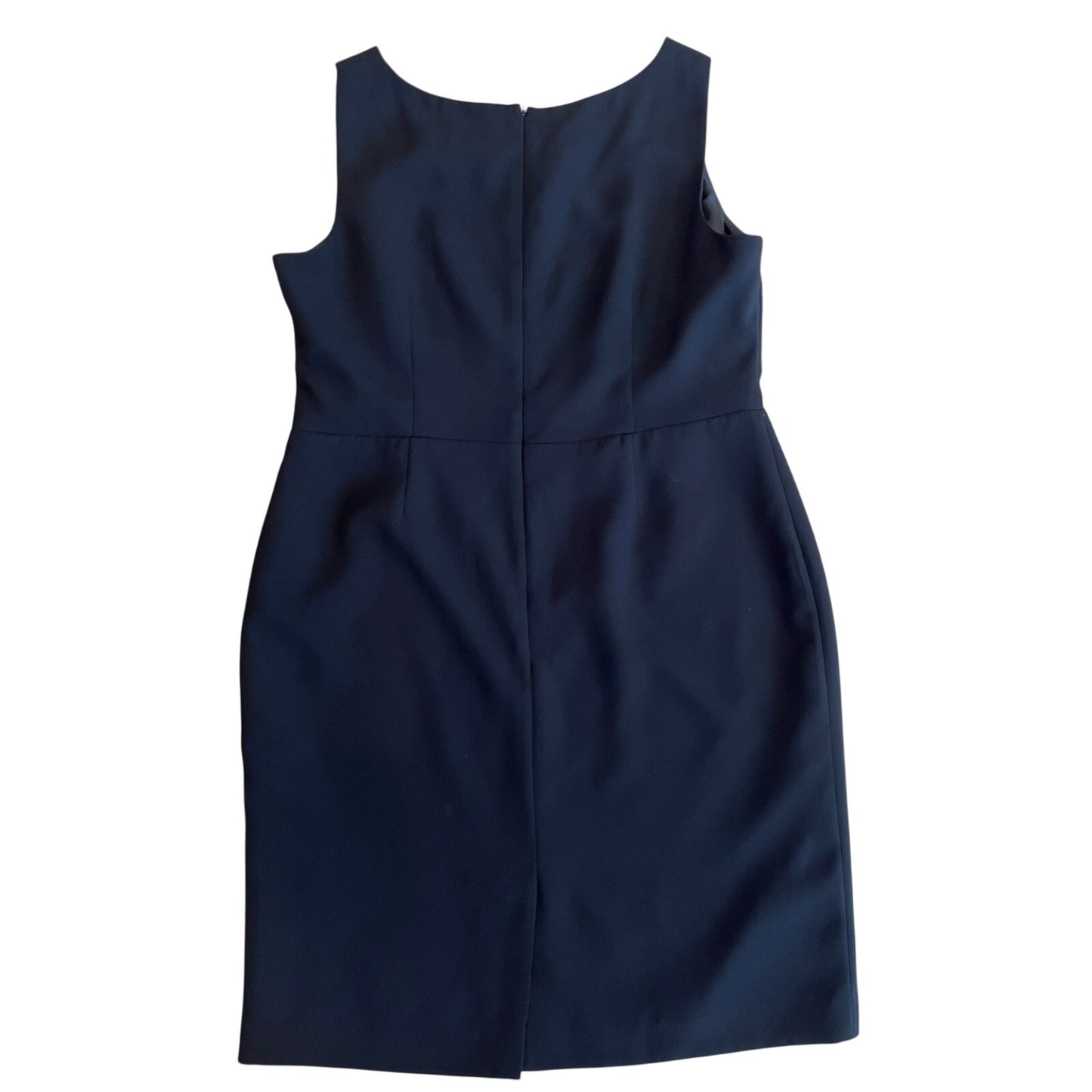 Kasper Separates Black Sleeveless Sheath Dress Size 14P Petite Career