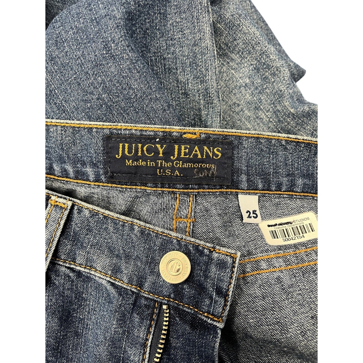 y2k juicy couture low rise flare jeans size 25
