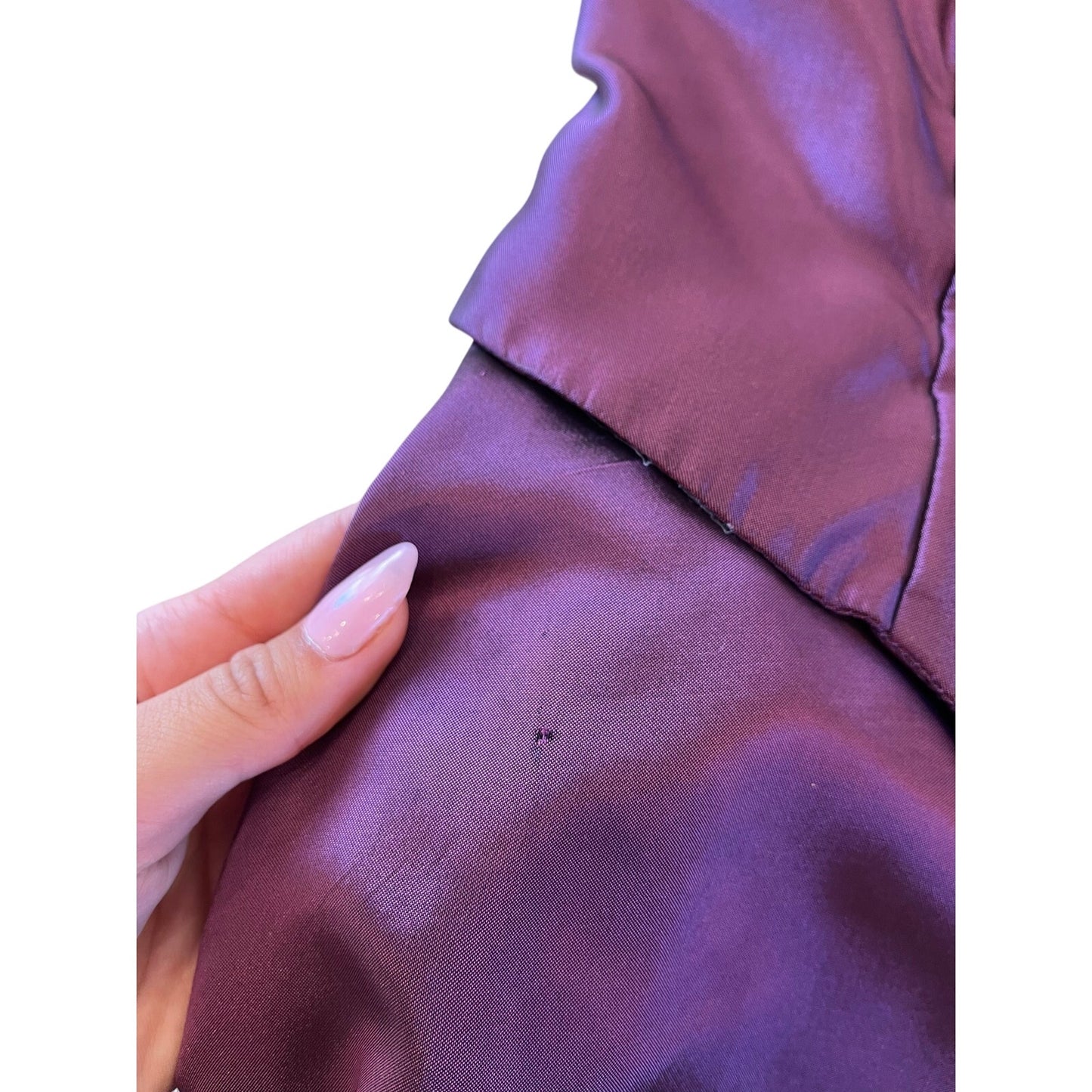 vintage purple evening gown