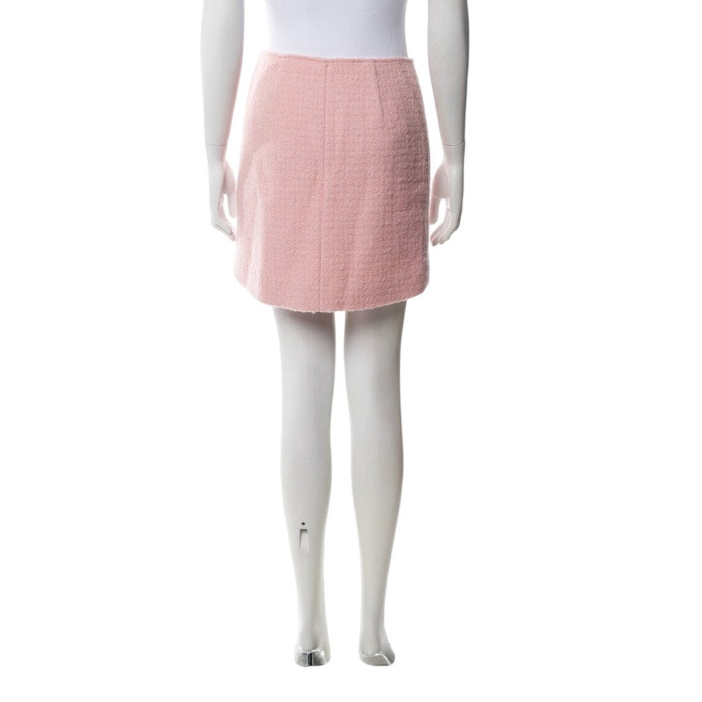 Missoni tweed pink mini skirt