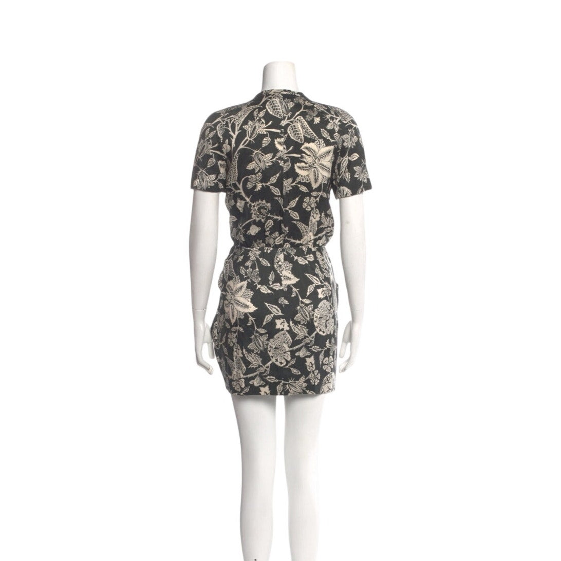 100% silk Isabel Marant mini floral dress