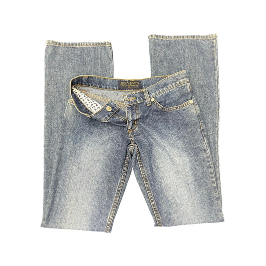 y2k juicy couture low rise flare jeans size 25