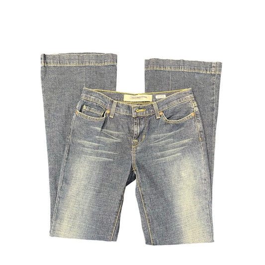 y2k flared low rise jeans size 2