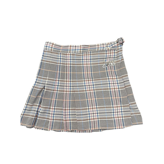 xxs y2k sugar thrillz pleated plaid skirt with charms