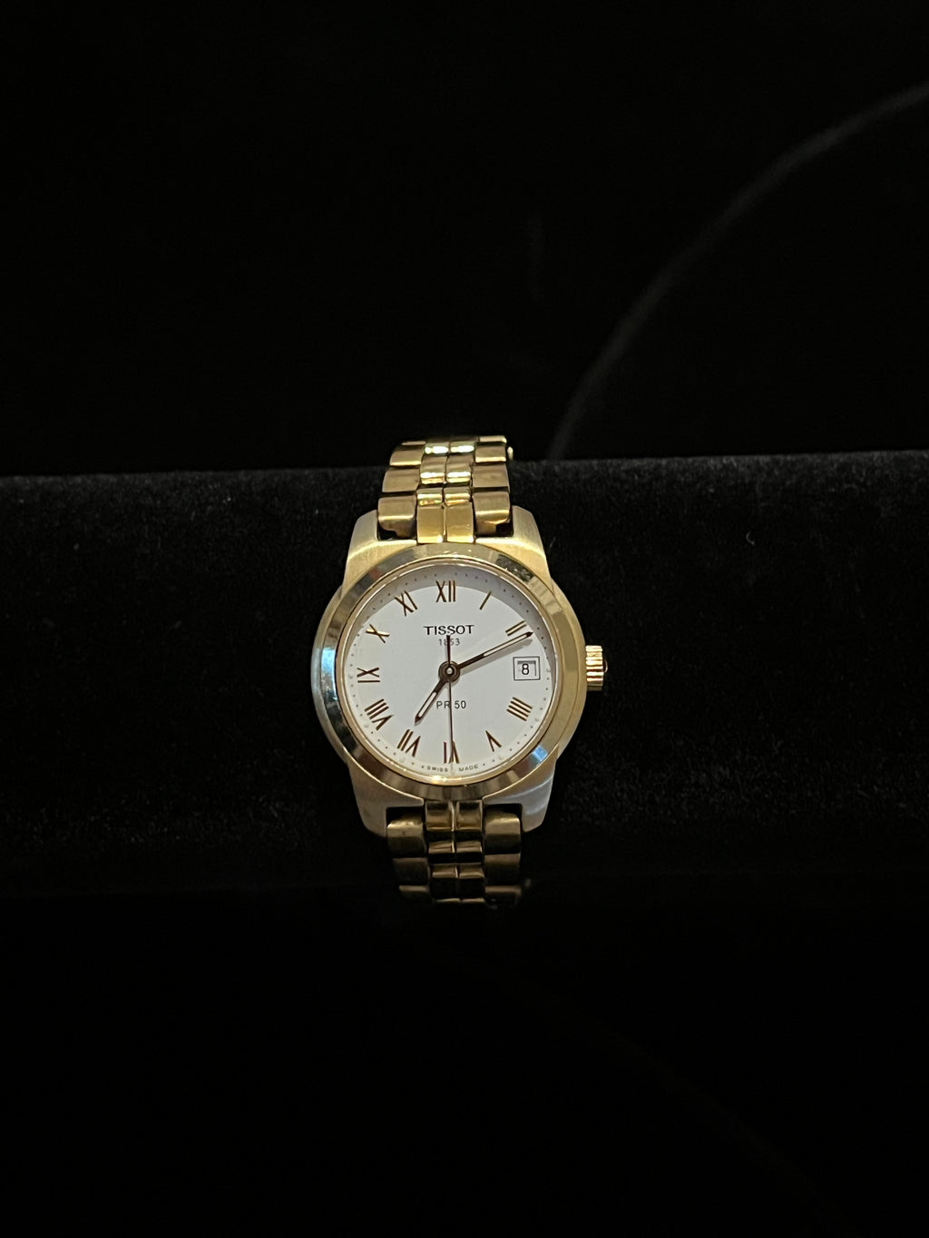vintage women's watch- tissot