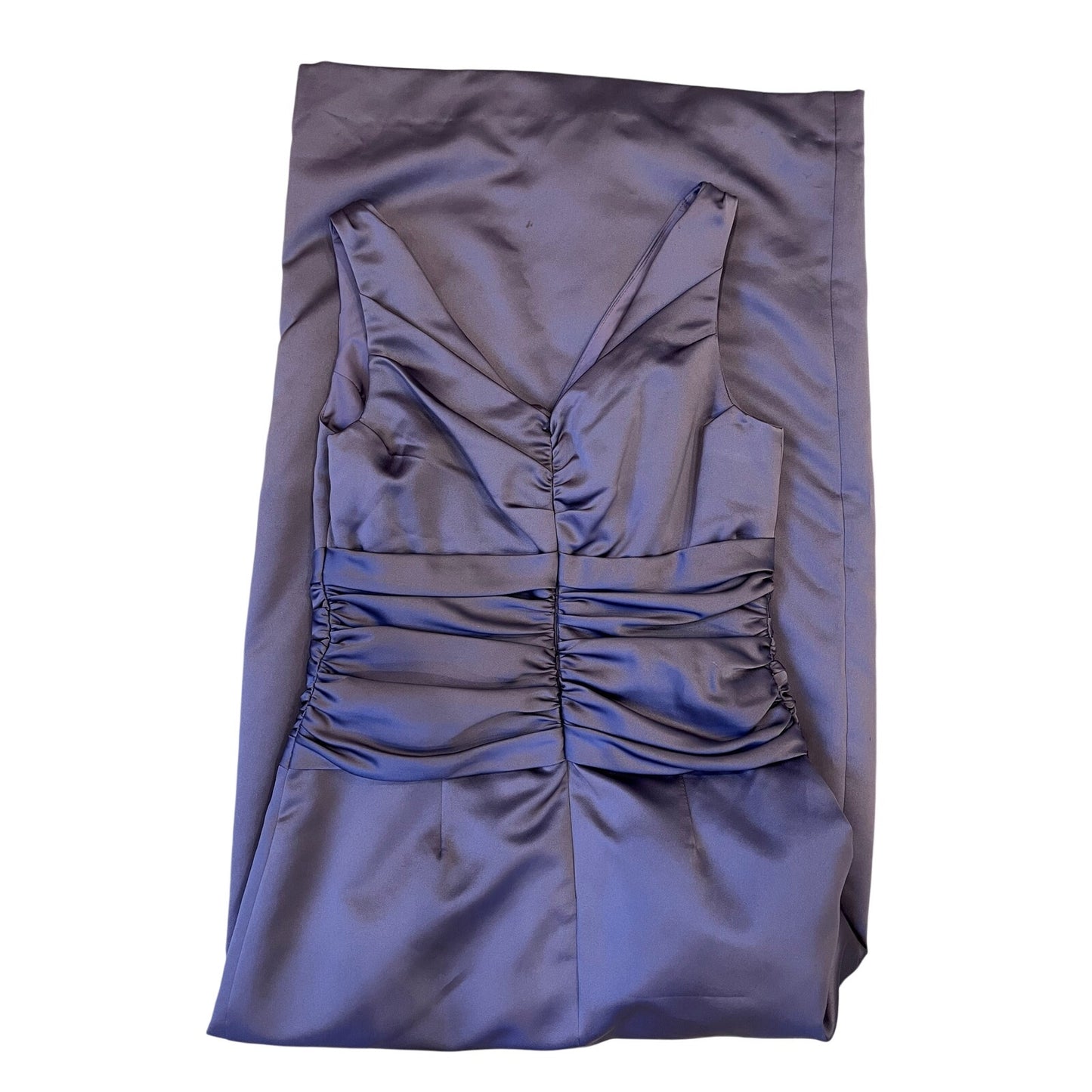 davids bridal formal satin gown sz 6
