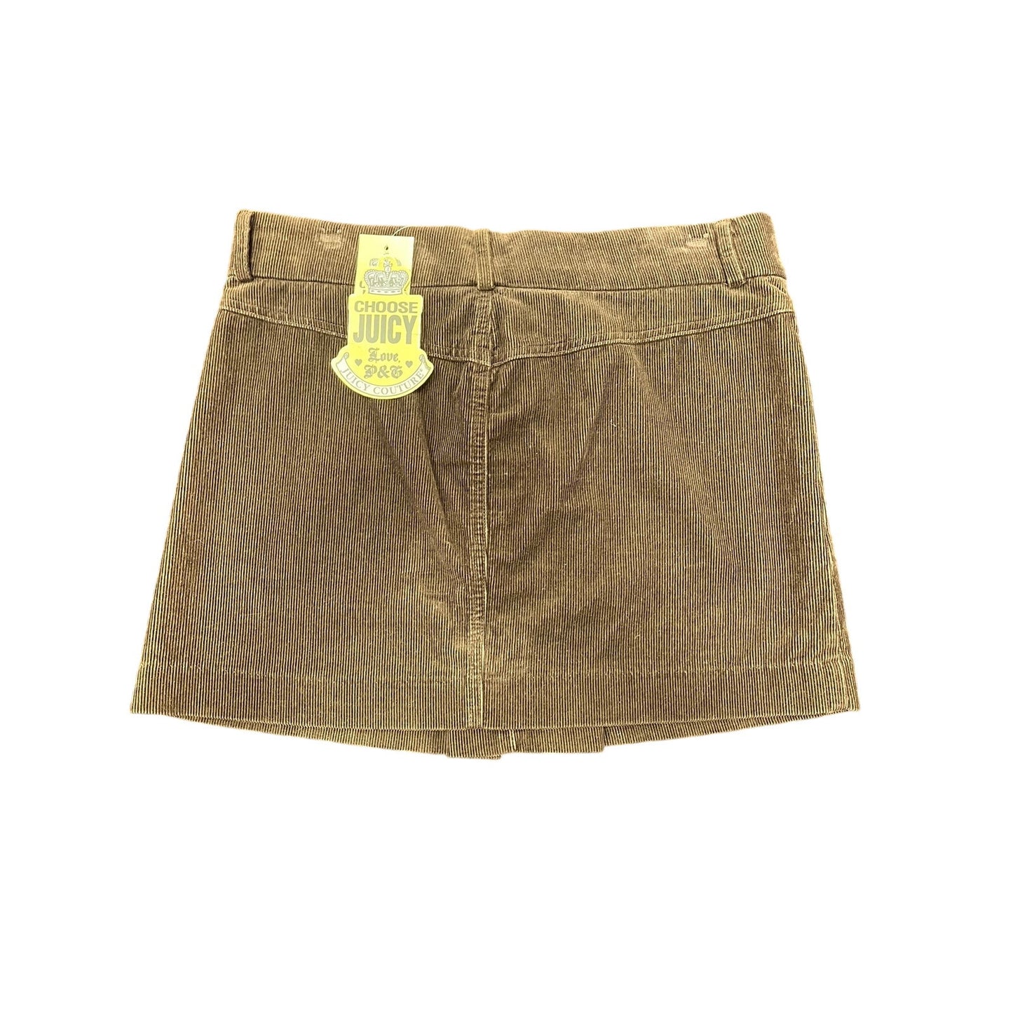 y2k deadstock juicy couture corduroy skirt sz medium