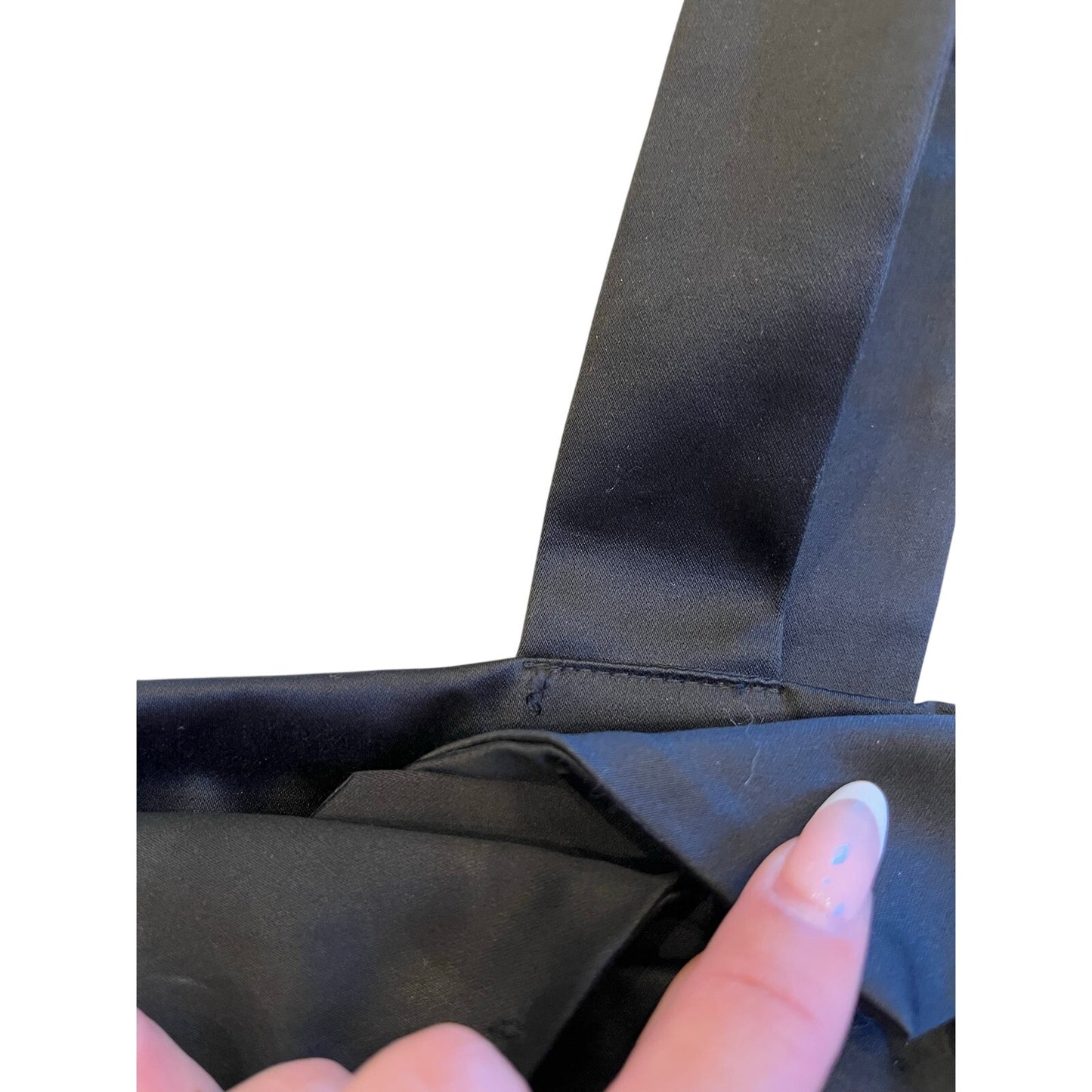 Versace Black Satin One Shoulder Cocktail Dress IT 38 US 2