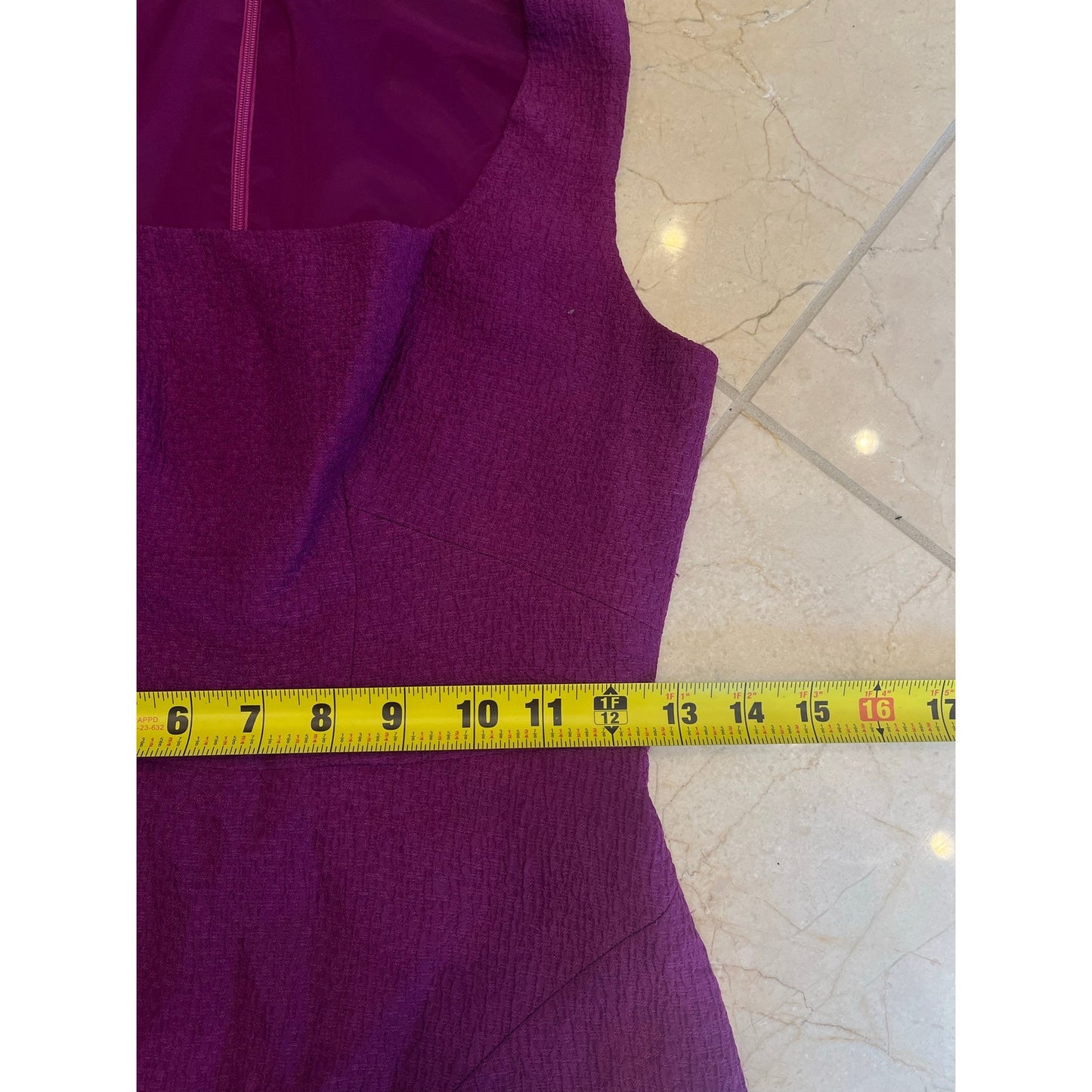 purple black halo cocktail dress
