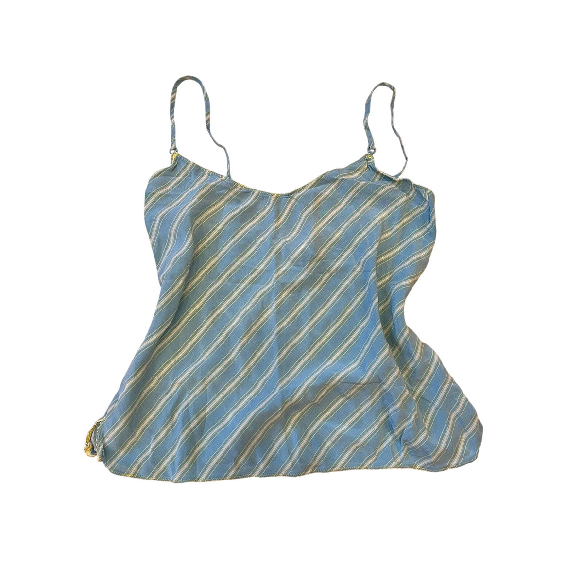 GAP Body Cami Tank Top Bundle 3 Piece Silk Polka Dot Brown Size S 2000s