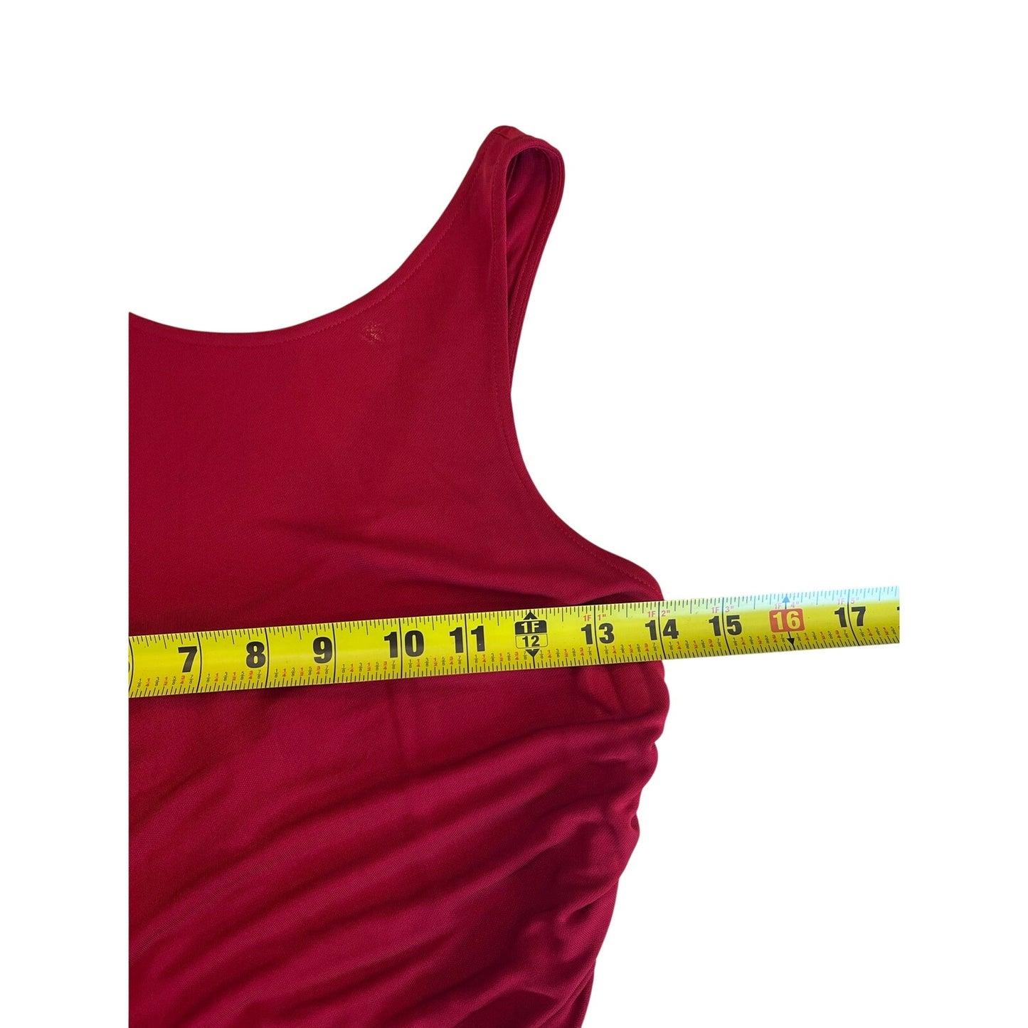 Jay Godfrey Red Ruched Bodycon Dress Size 2 Exposed Back Zipper Cocktail Mini