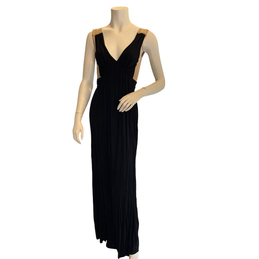 French Connection Colorblock Maxi Dress NWT 0 $198 retail