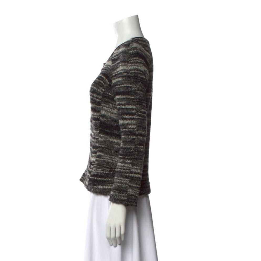 Isabel Marant Striped Scoop Neck Sweater