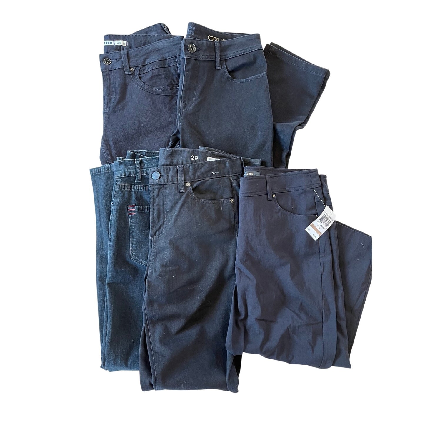 lot of 5- black jeans bulk
