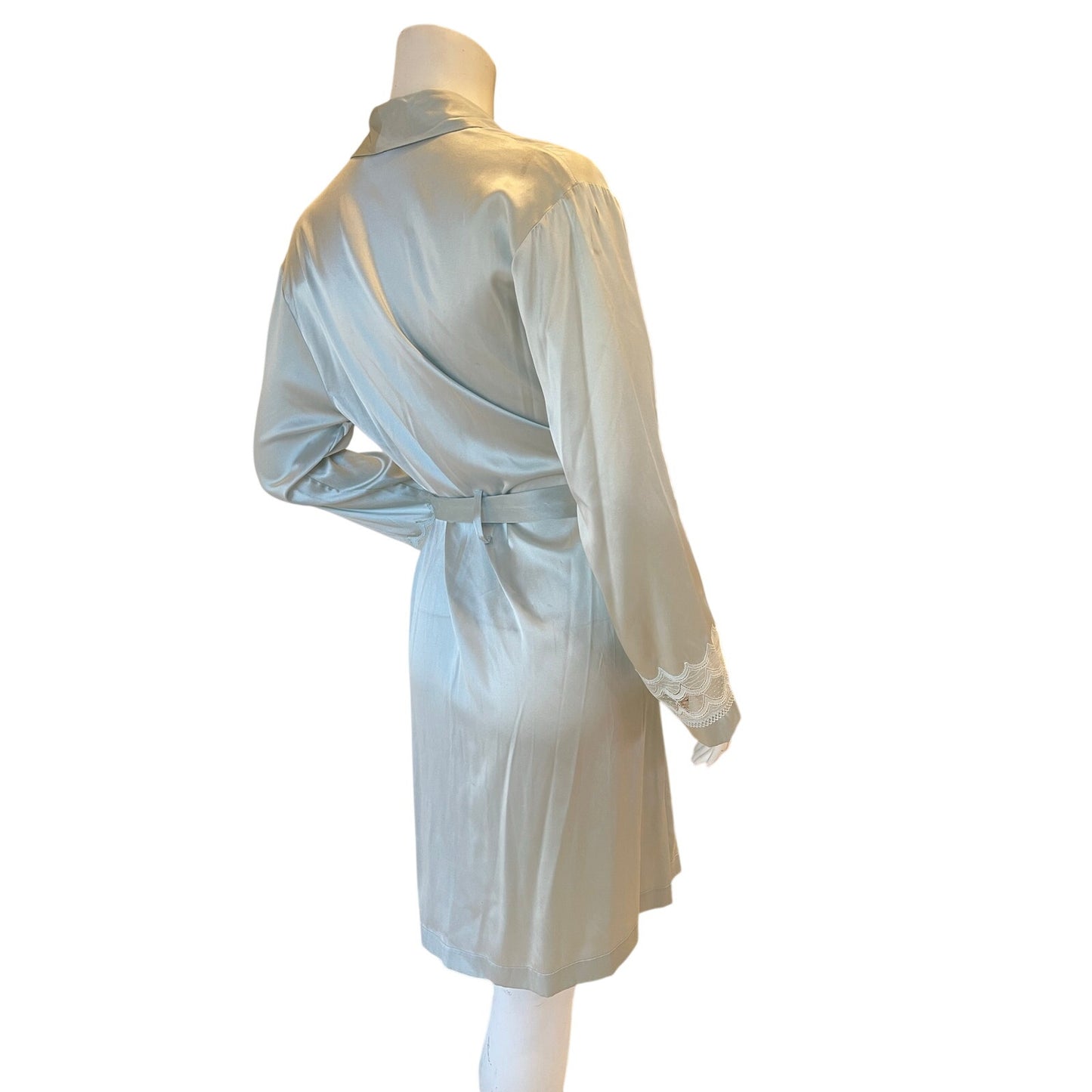 la perla 95% silk robe sz 2