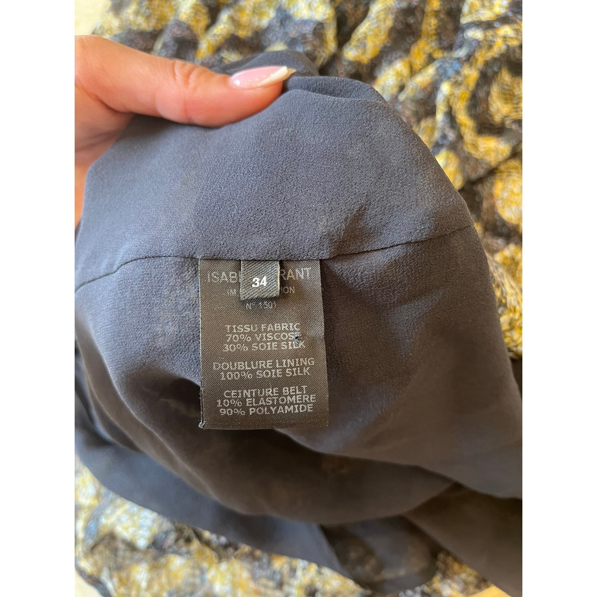 Isabel Marant halter neck keyhole dress silk blend