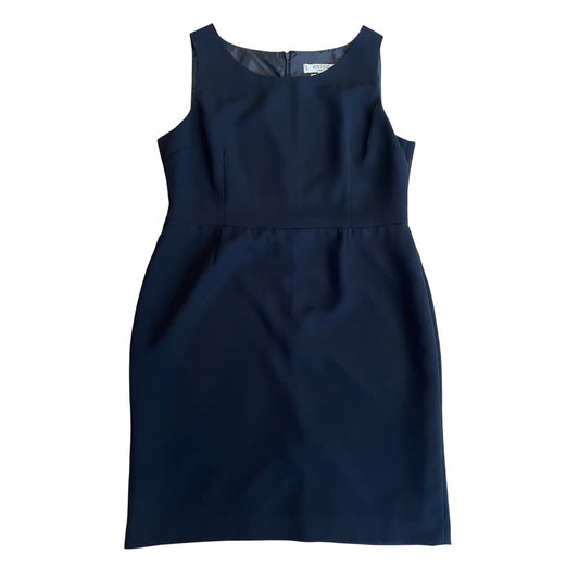 Kasper Separates Black Sleeveless Sheath Dress Size 14P Petite Career