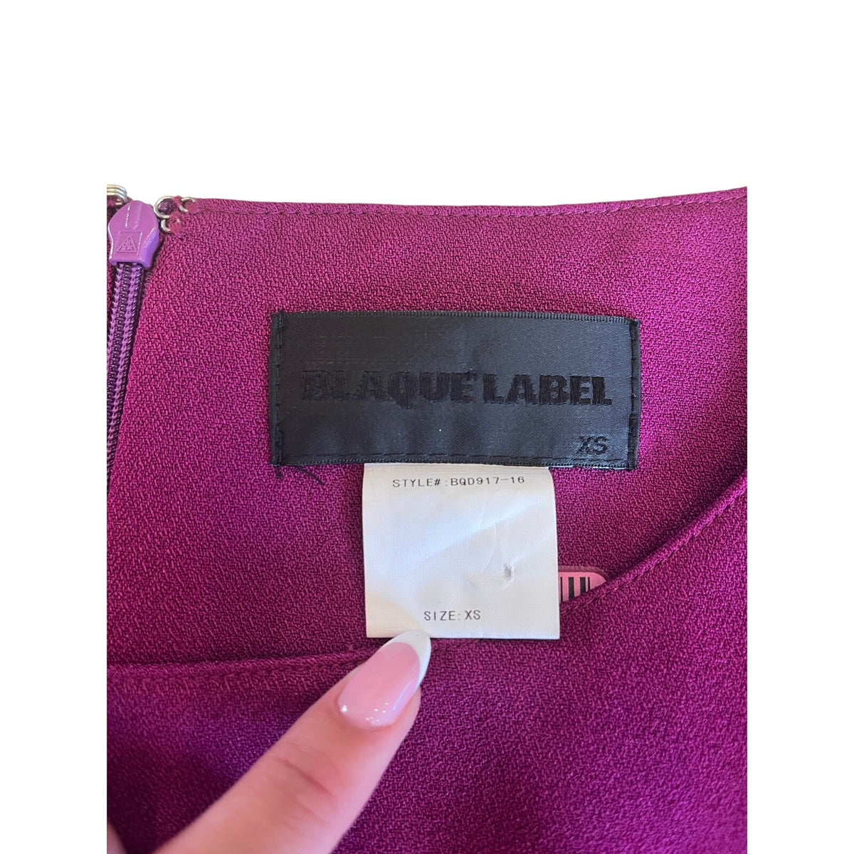blaque label womens size xs dress