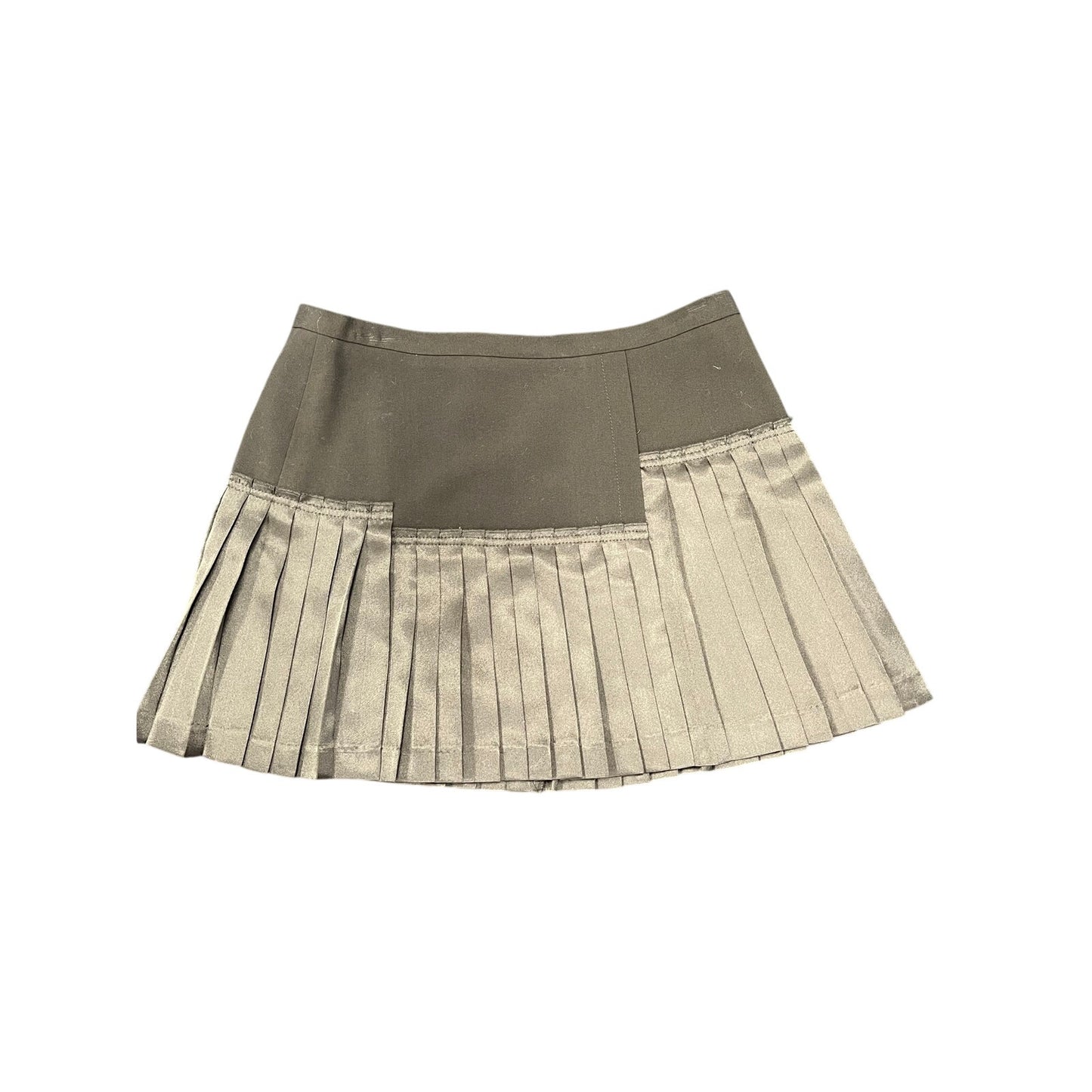 bcbg y2k pleated mini skirt sz 4